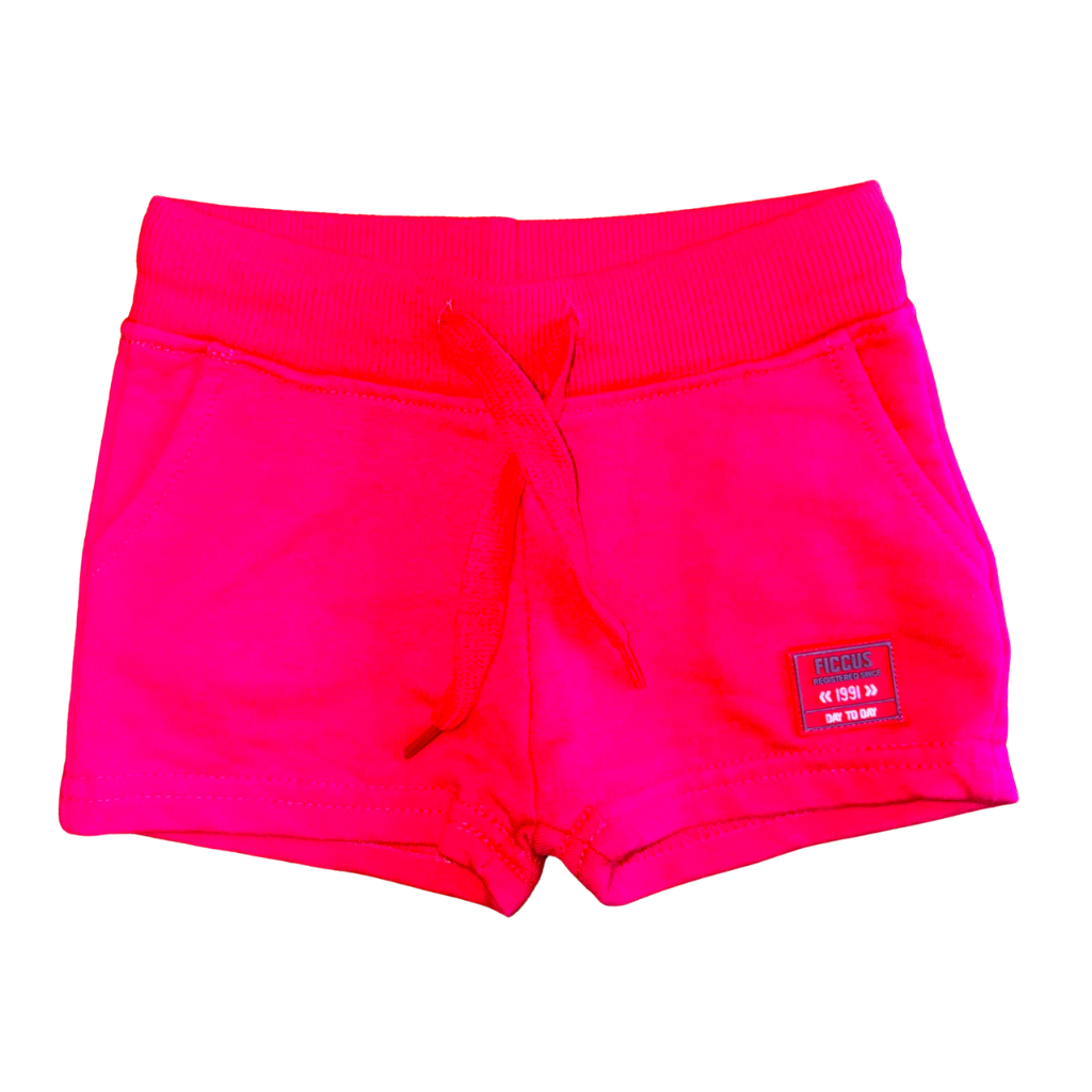 Short fucsia con cordon ajustador