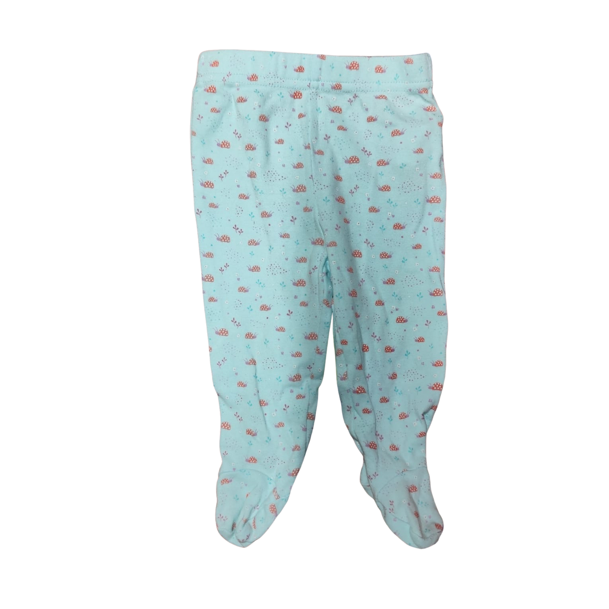 Panty de algodon celeste diseño chinitas