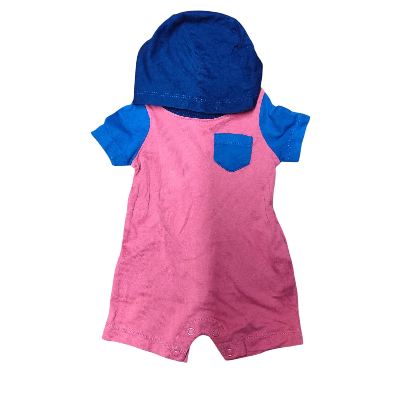 Enterito Carter's burdeo con azul