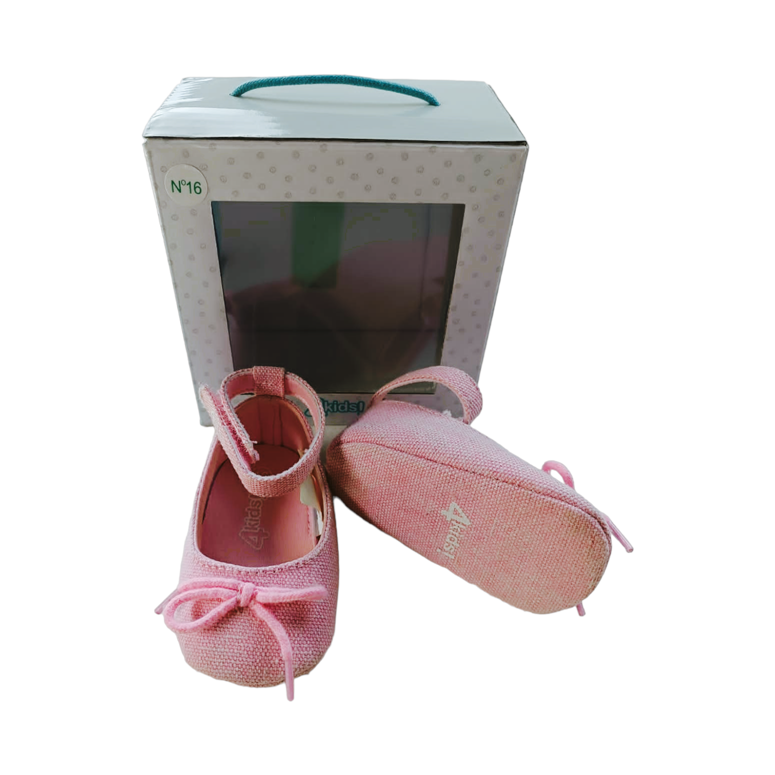 Ballerina rosada con lazo