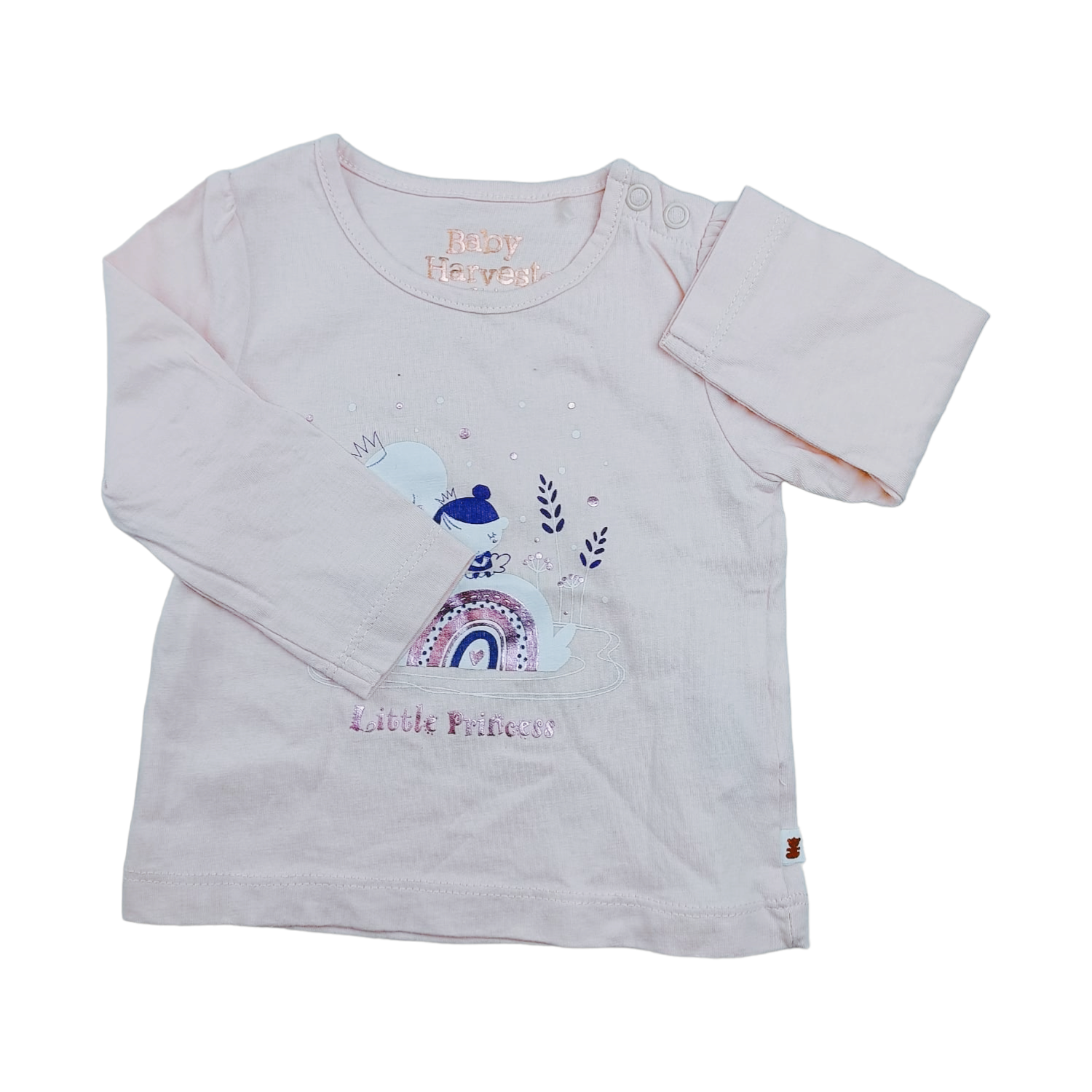 Polera damasco  "Little Princess"