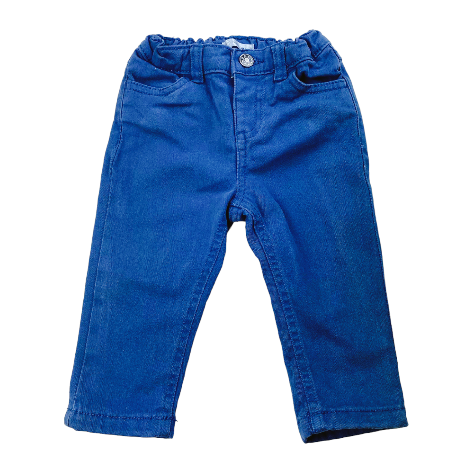 Pantalon azul forrado con interior de algodon