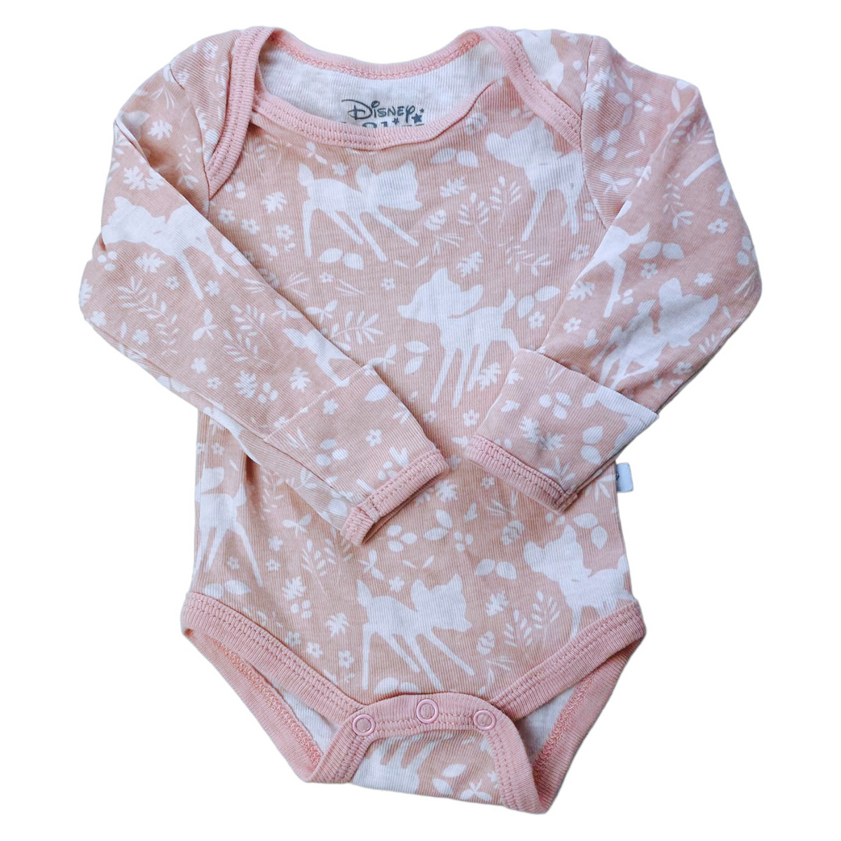 Body manga larga rosada &quot;Bambi&quot;