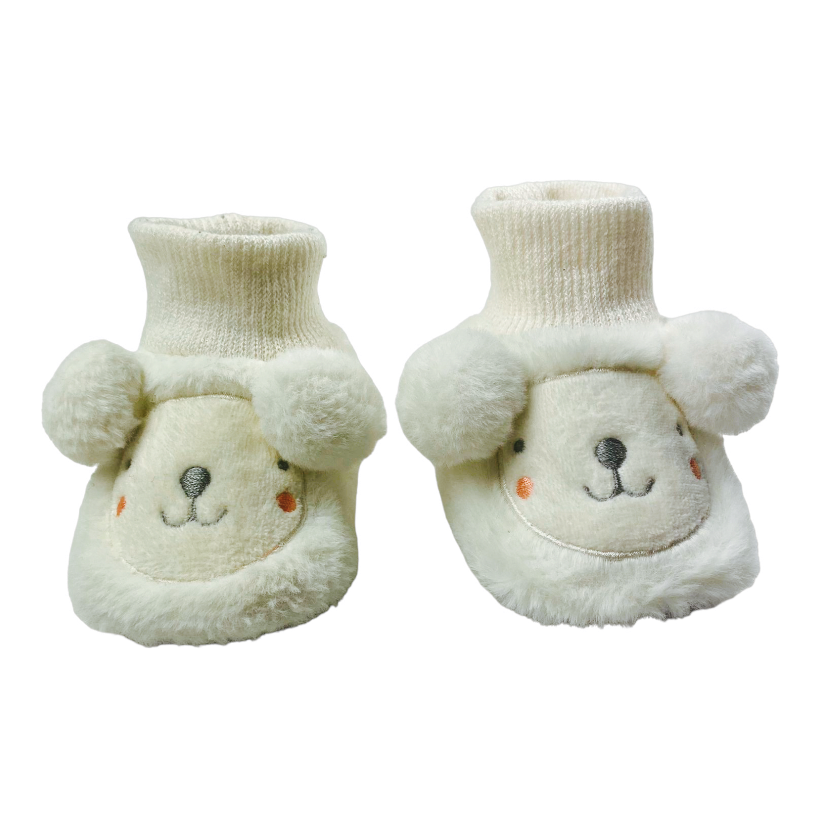 Pantuflas blanca "Osito"