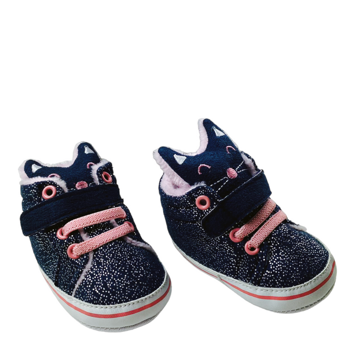 Zapatilla azul con brillitos Nuevas con etiqueta y en su caja