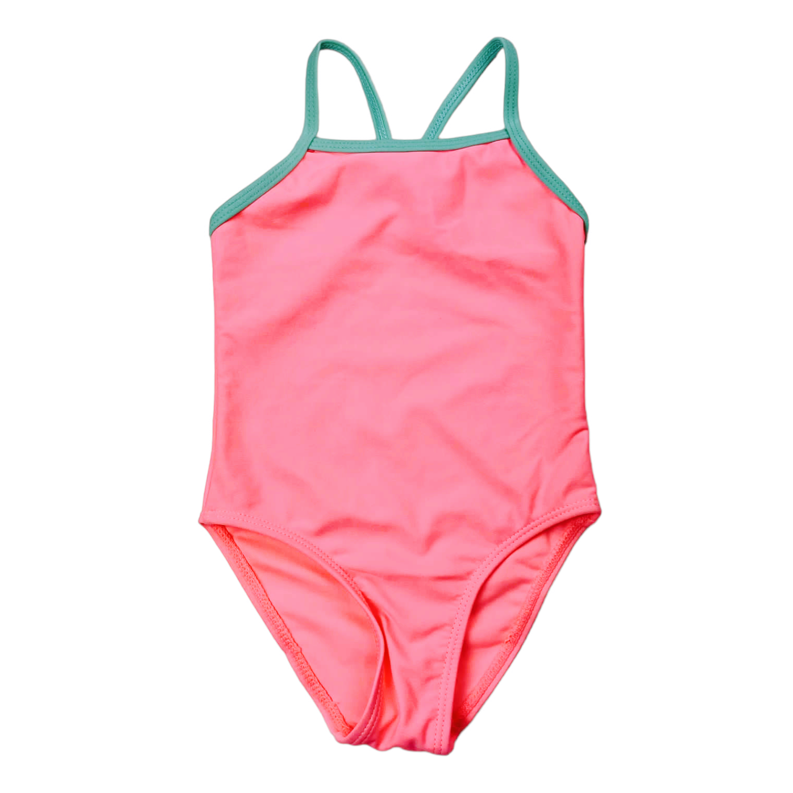 Traje de baño rosado neon