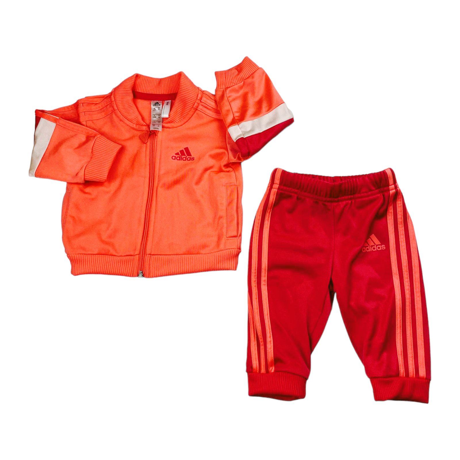 Conjunto Adidas Poleron y Buzo fucsia