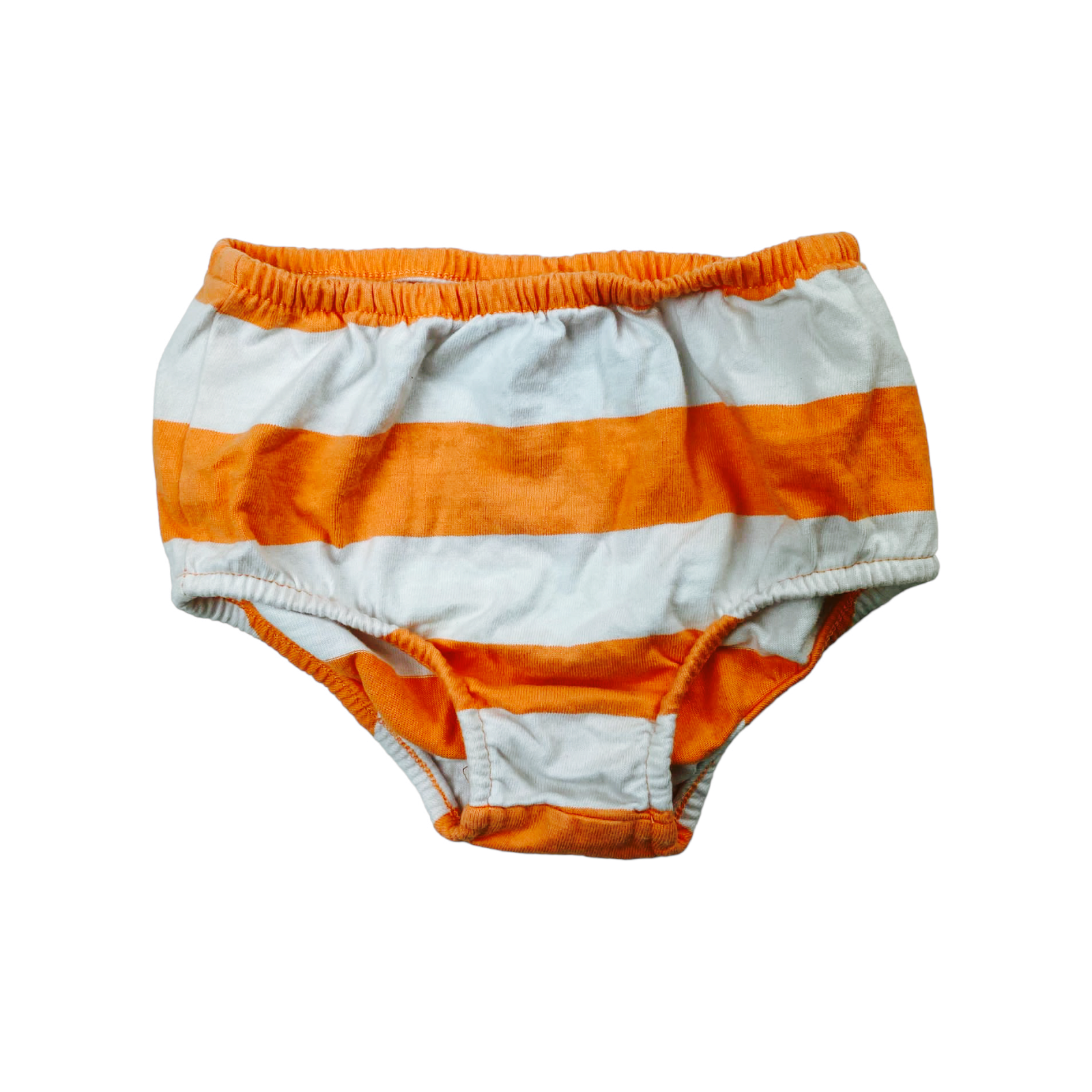 Cubrepañal Ralph Lauren blanco con naranjo