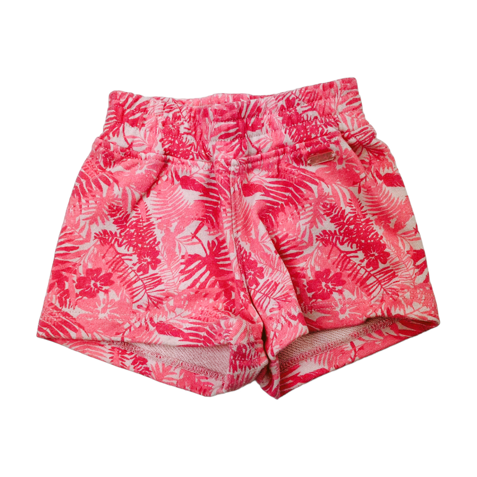 Short blanco con rosado