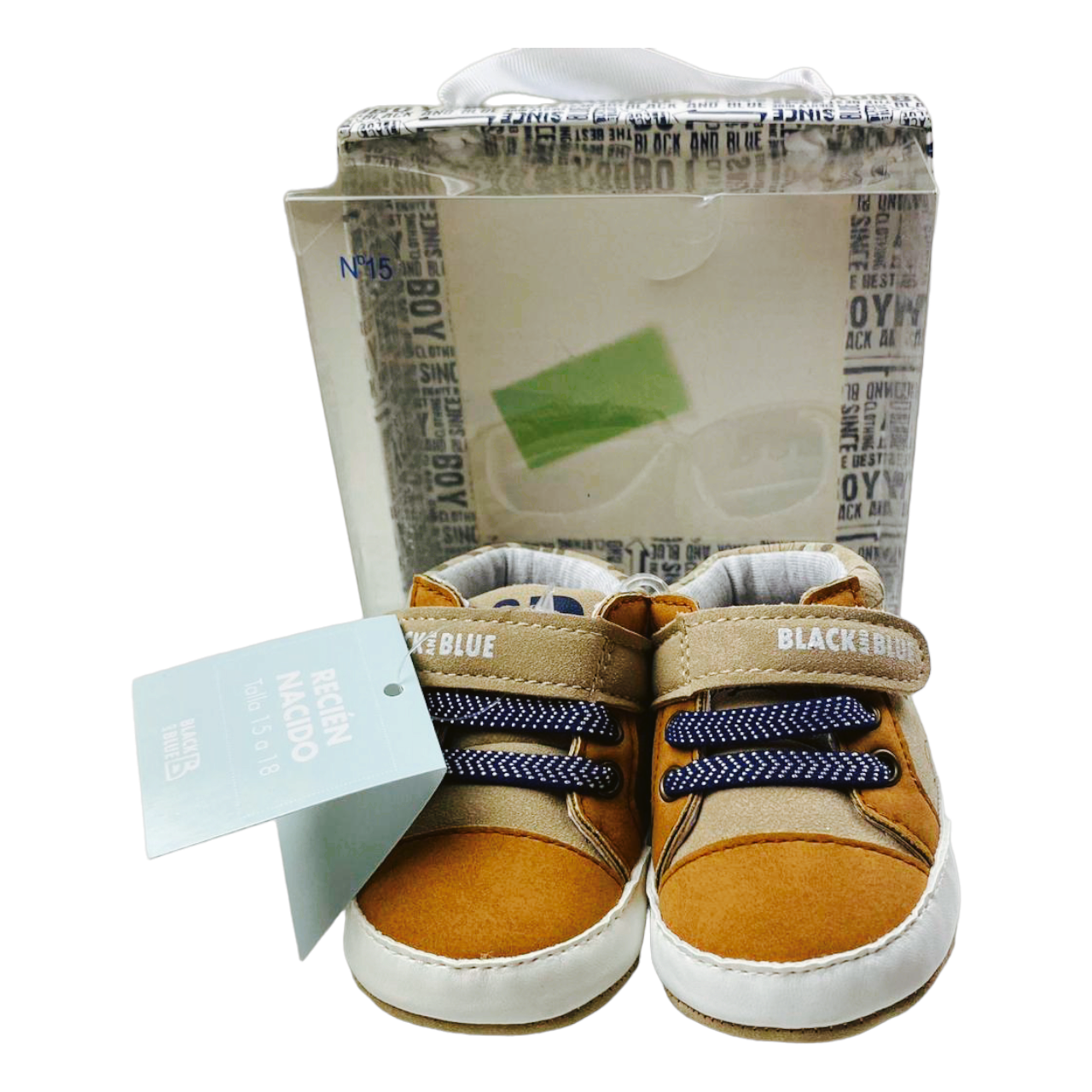 Zapatos de bebe cafe Nuevos en su caja