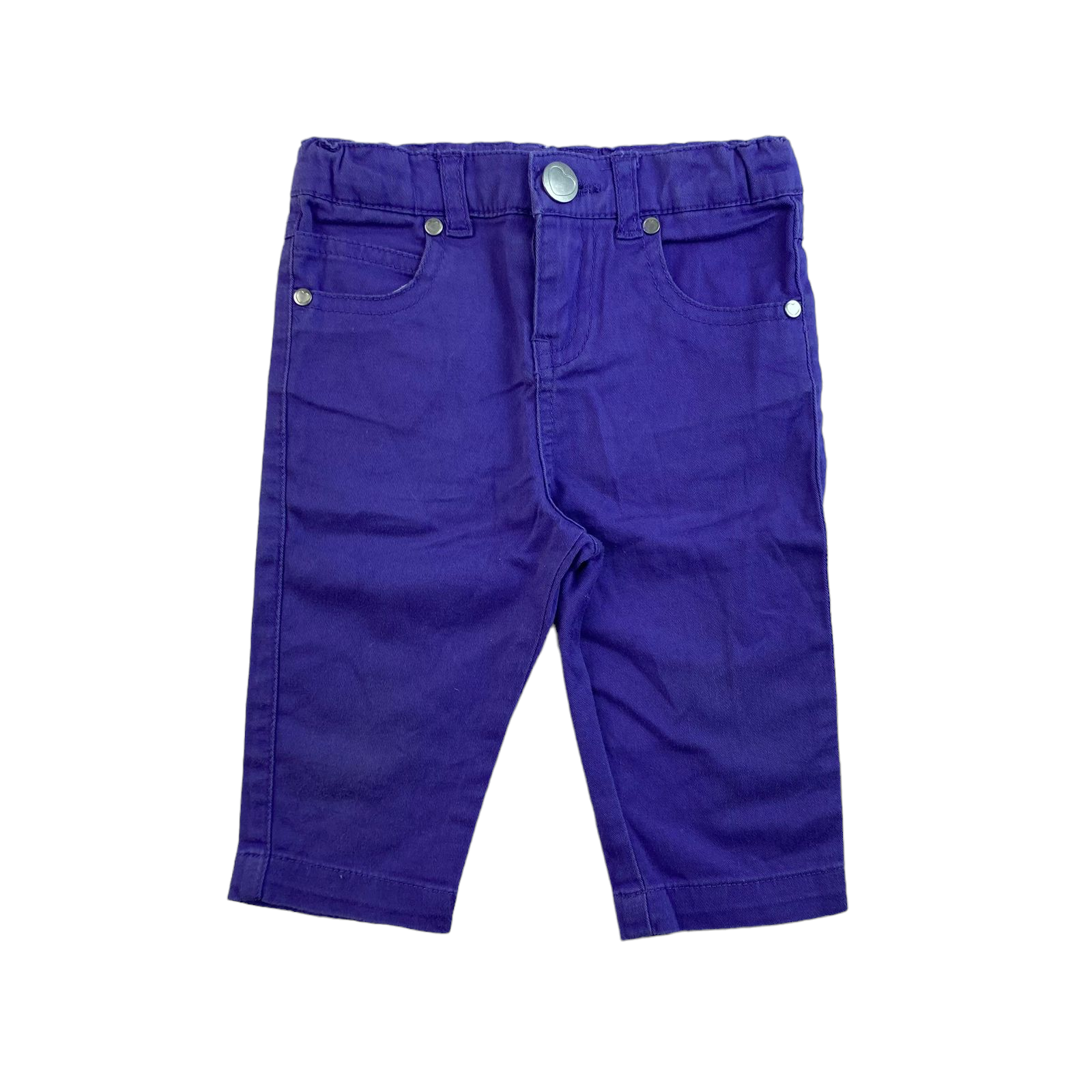 Pantalon morado con bolsillos