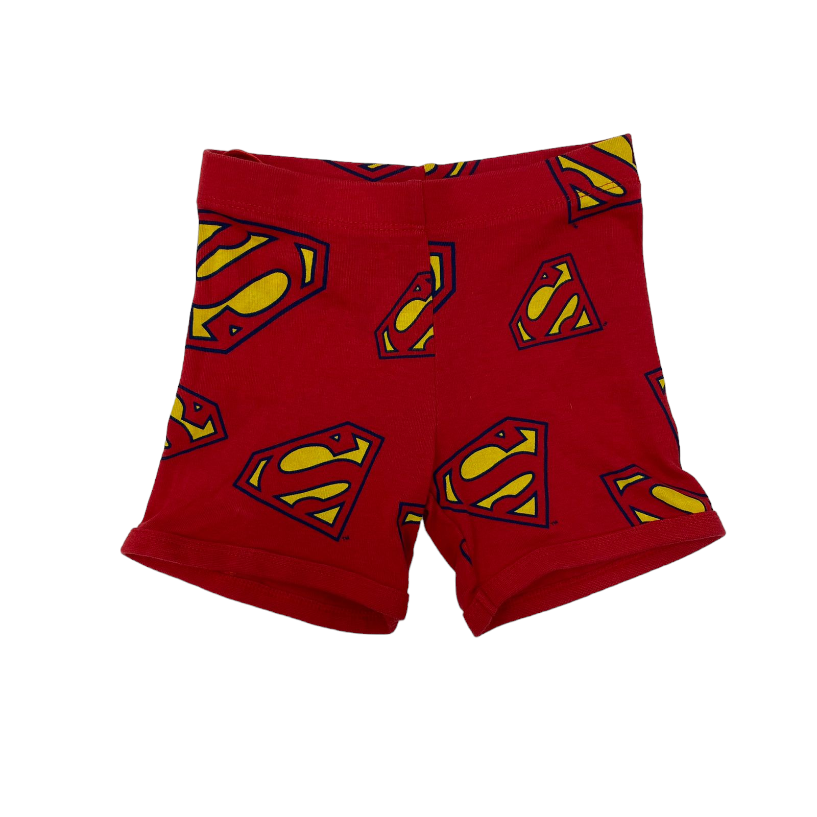 Short rojo con escudo de Superman