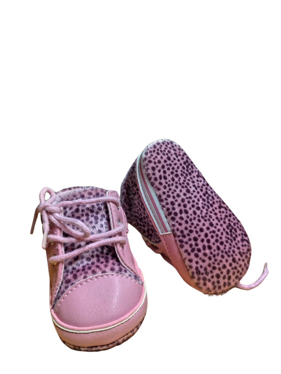 Zapatilla Nuevas rosadas diseño animal pint Talla 17 en su caja