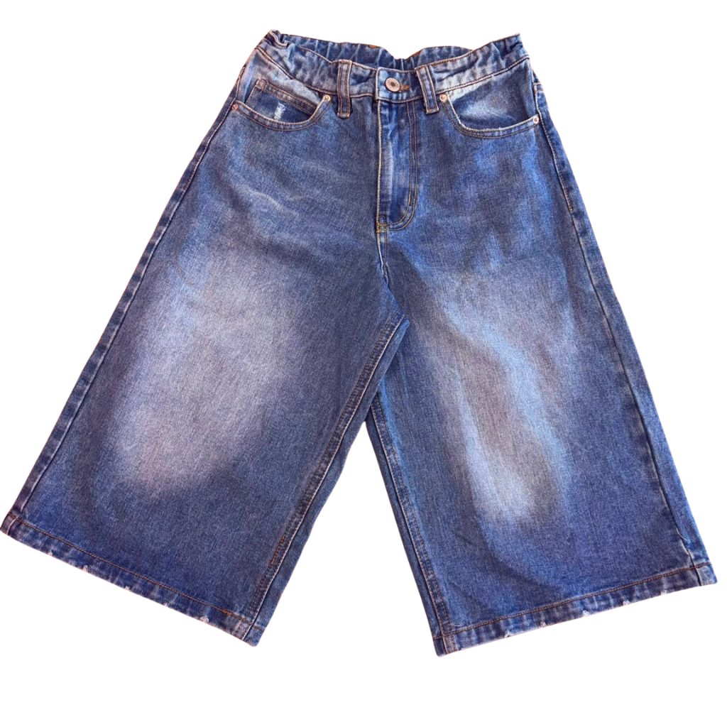 Bermuda azul de jeans