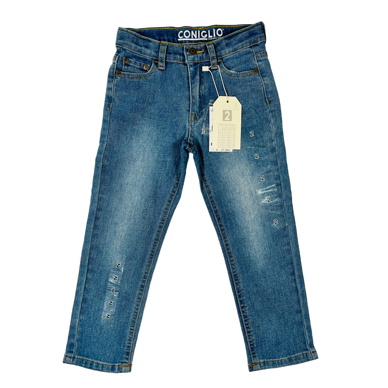 Jeans mezclilla nuevo con etiqueta(talla grande)