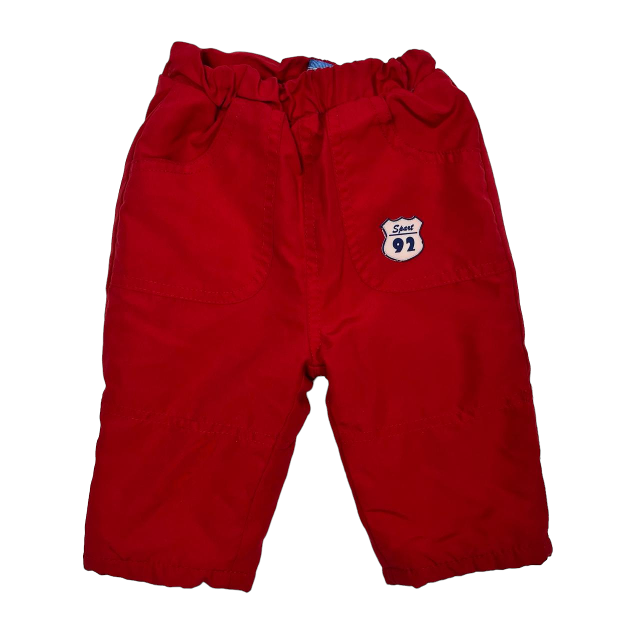 Pantalon forrado rojo termico