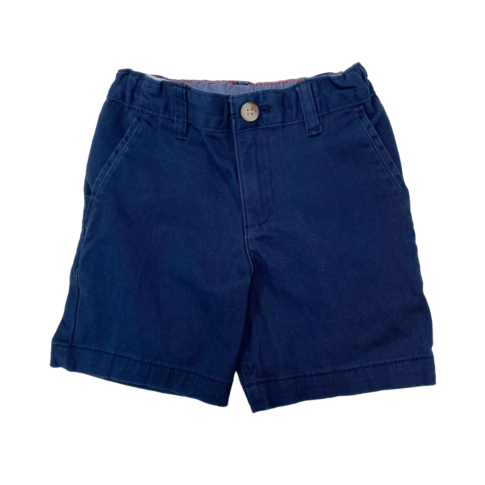 Short azul oscuro con bolsillos