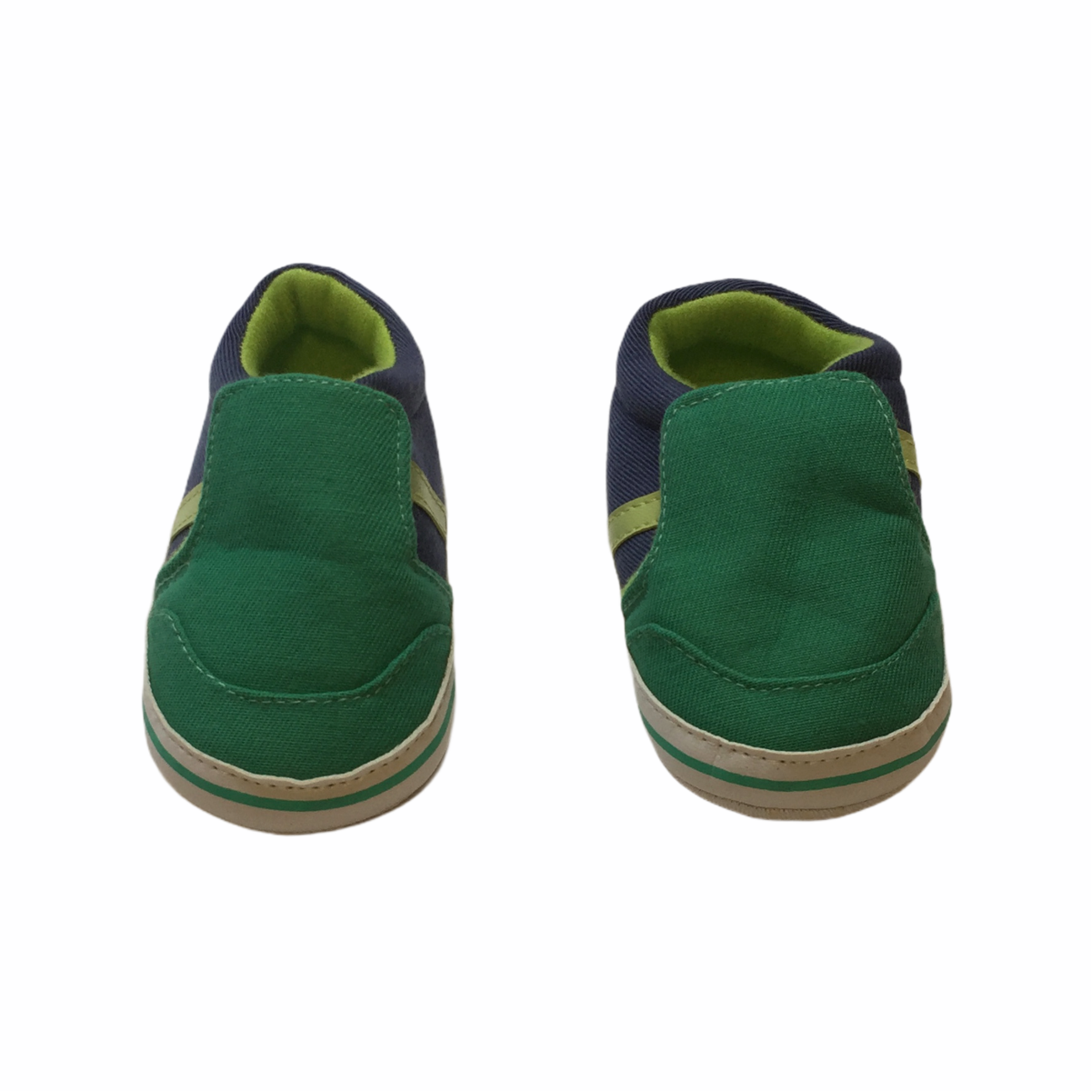 Zapatos Verde con Azul