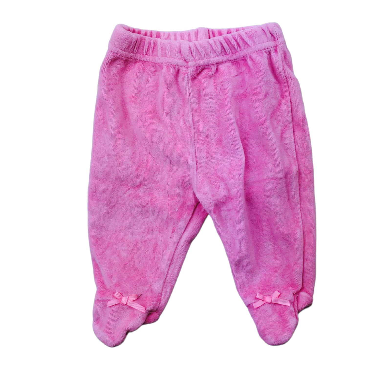 Panty de plush rosada con lazos