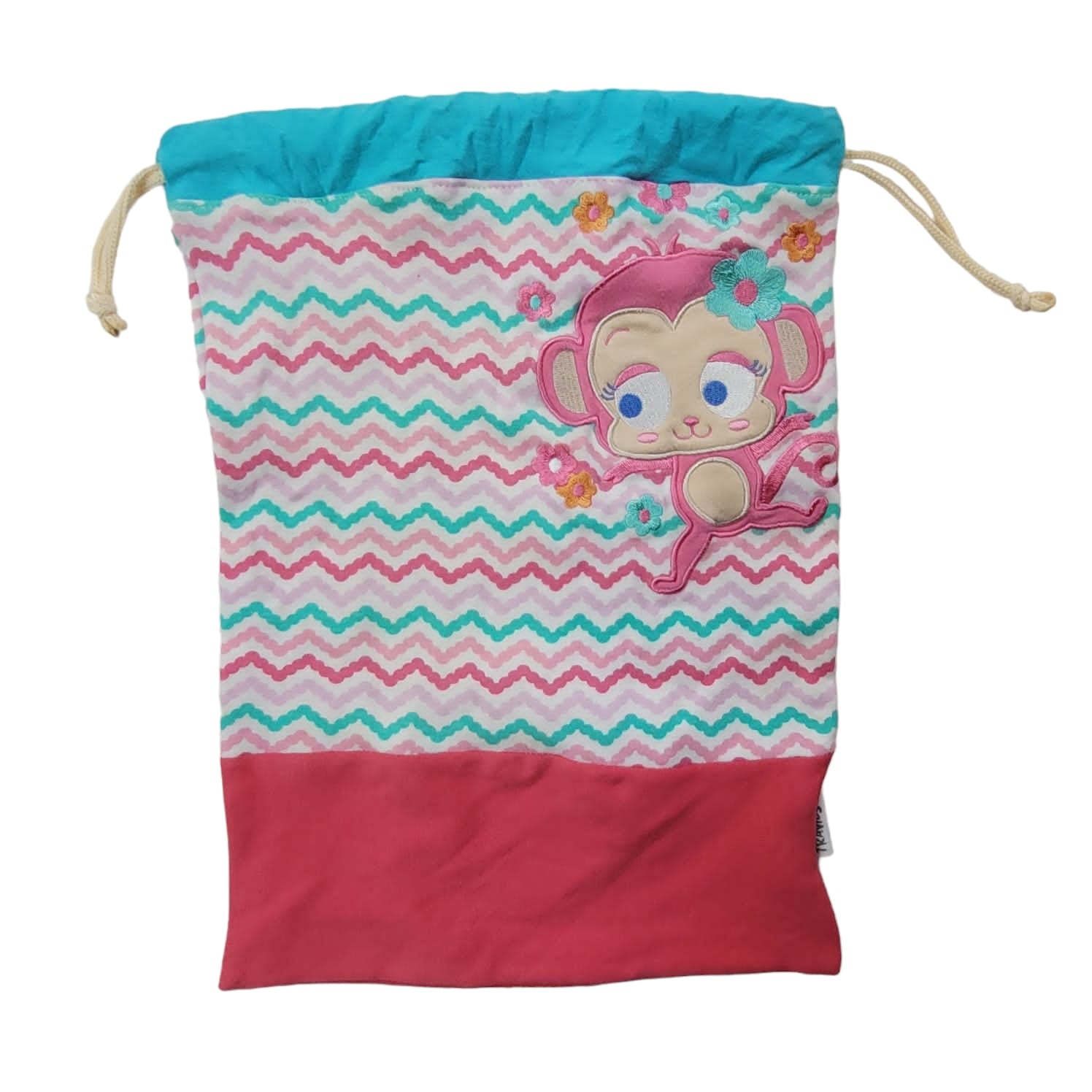 Bolsa para Jardin rosada con calipso "Monita"