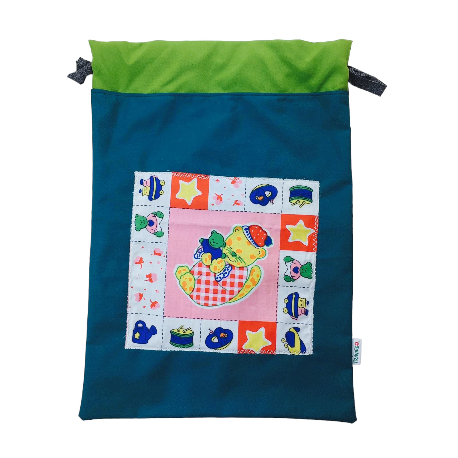 Bolsa grande para el jardin verde