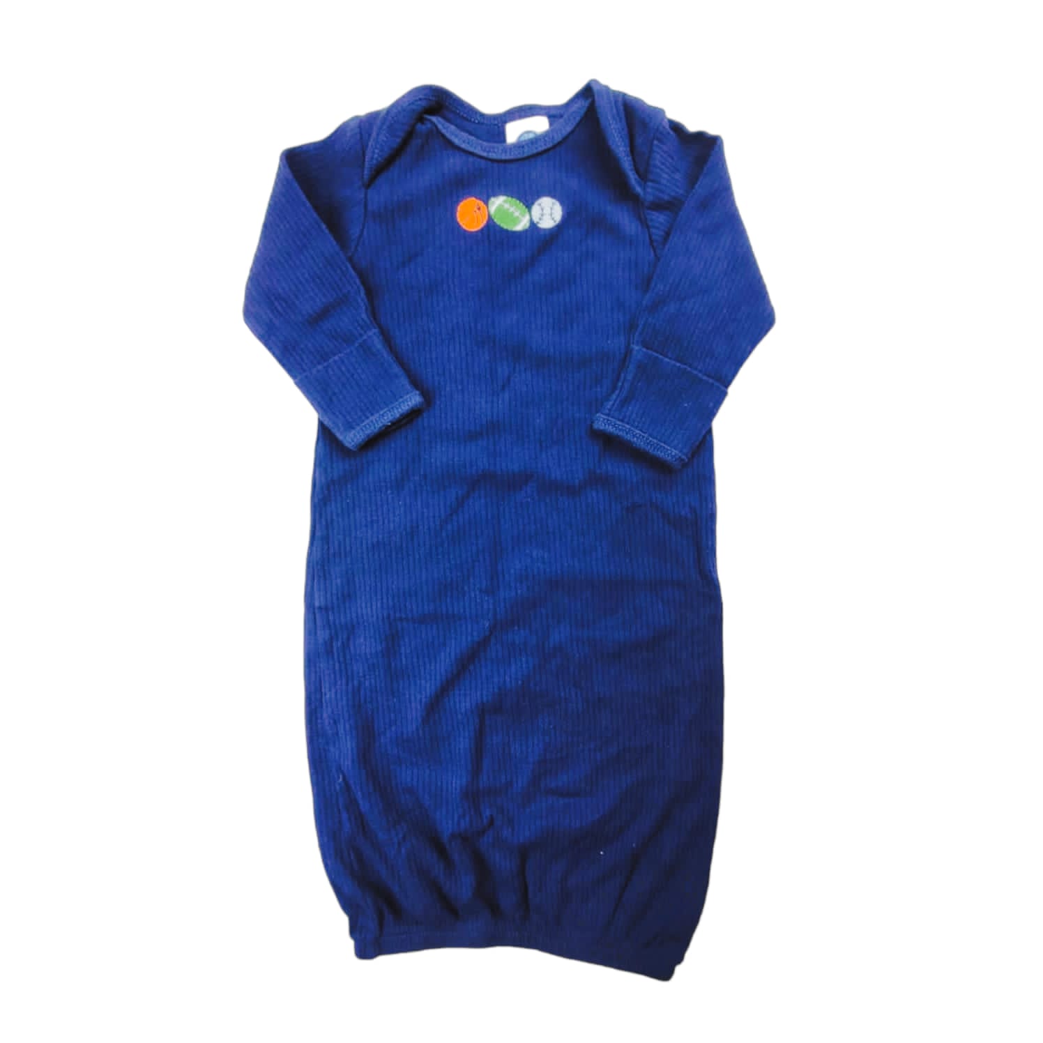 Swaddle de algodon azul