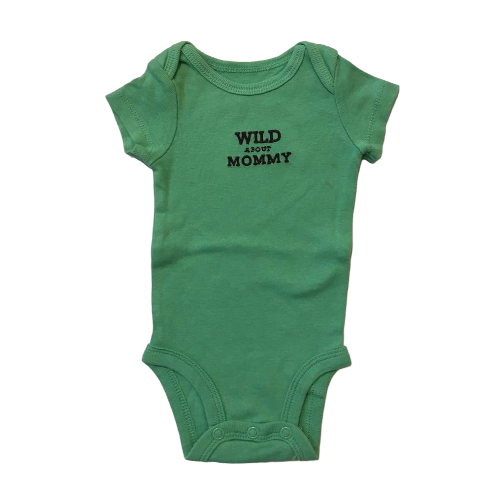 Body Carter's verde Wild About Mommy