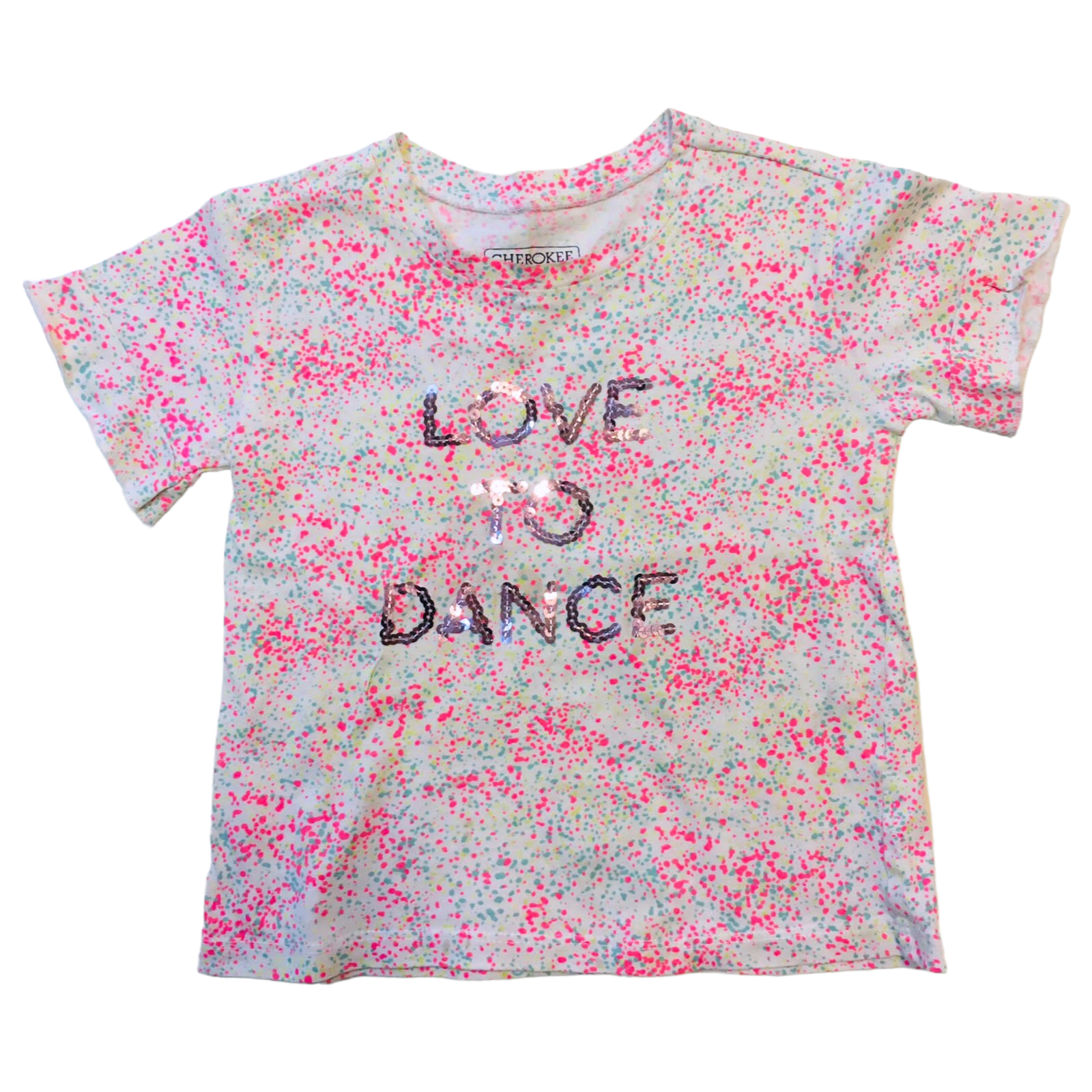 Polera Blanca Love To Dance