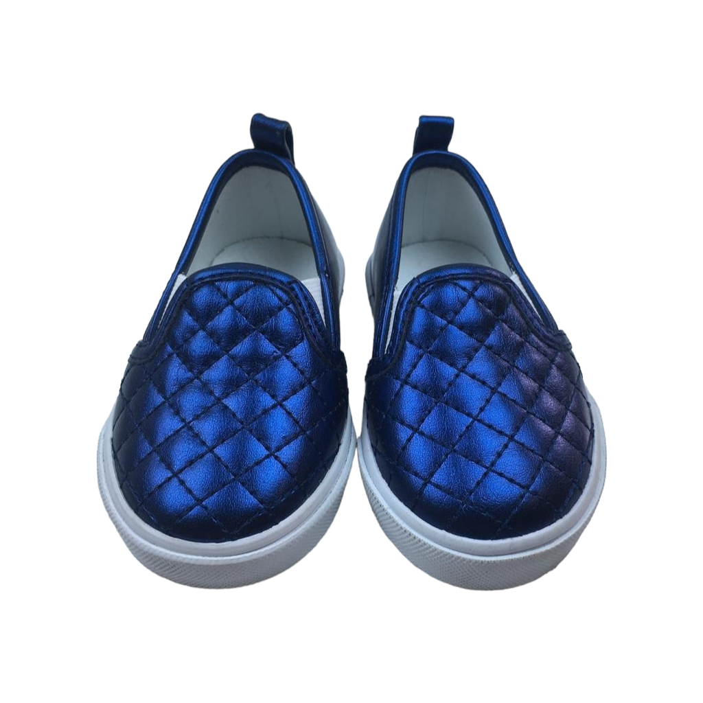 Zapatos azules brillantes