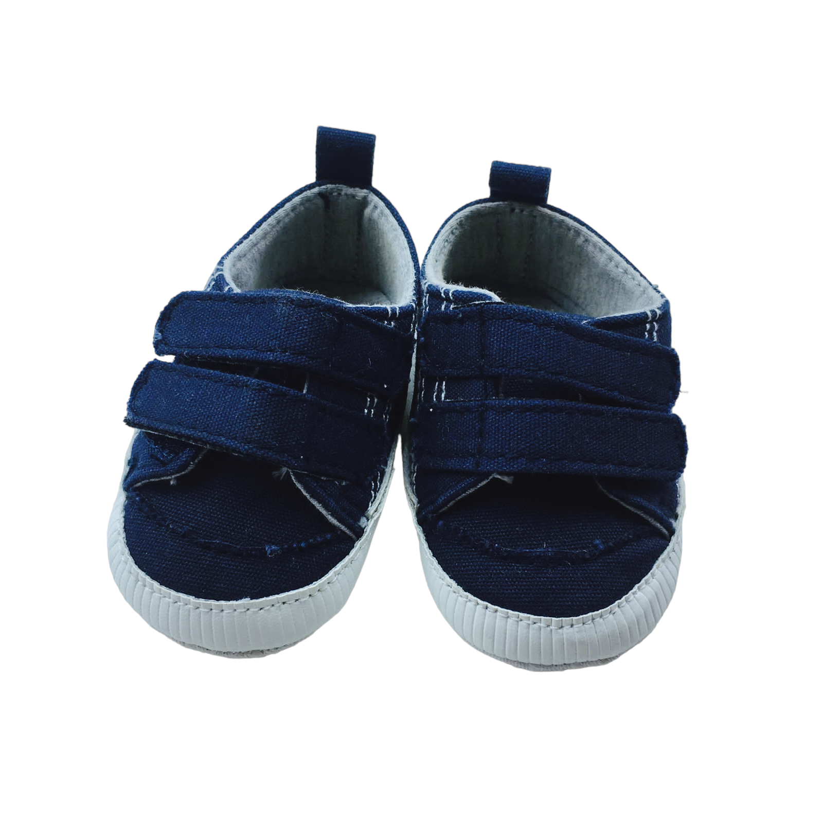 Zapatillas azules con velcro