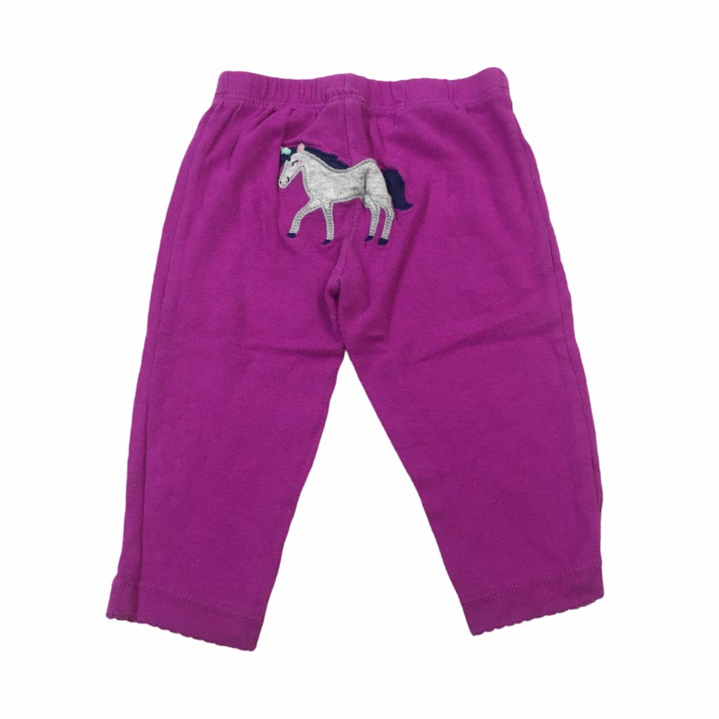 Calza Carter´s Morada Diseño Unicornio