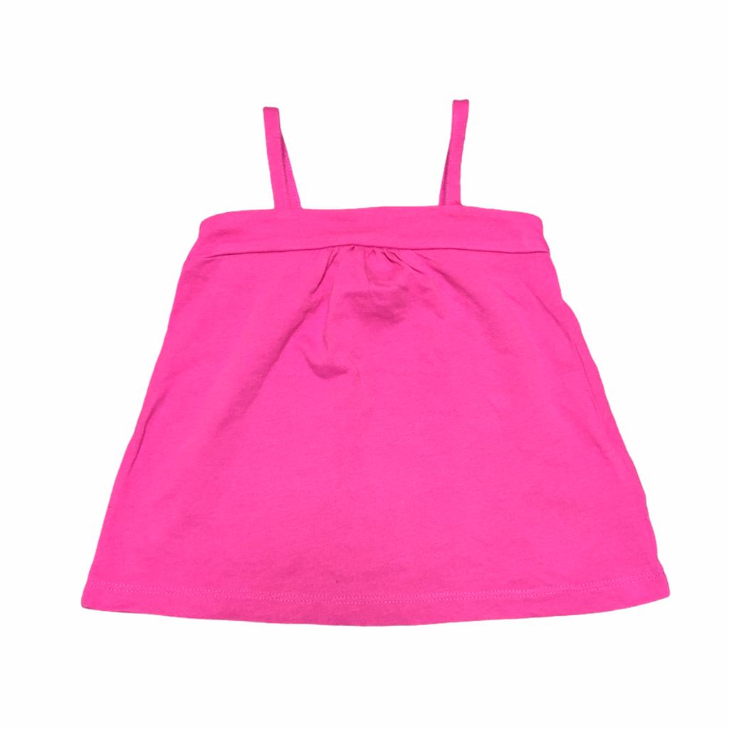 Polera Gap sin Mangas Fucsia