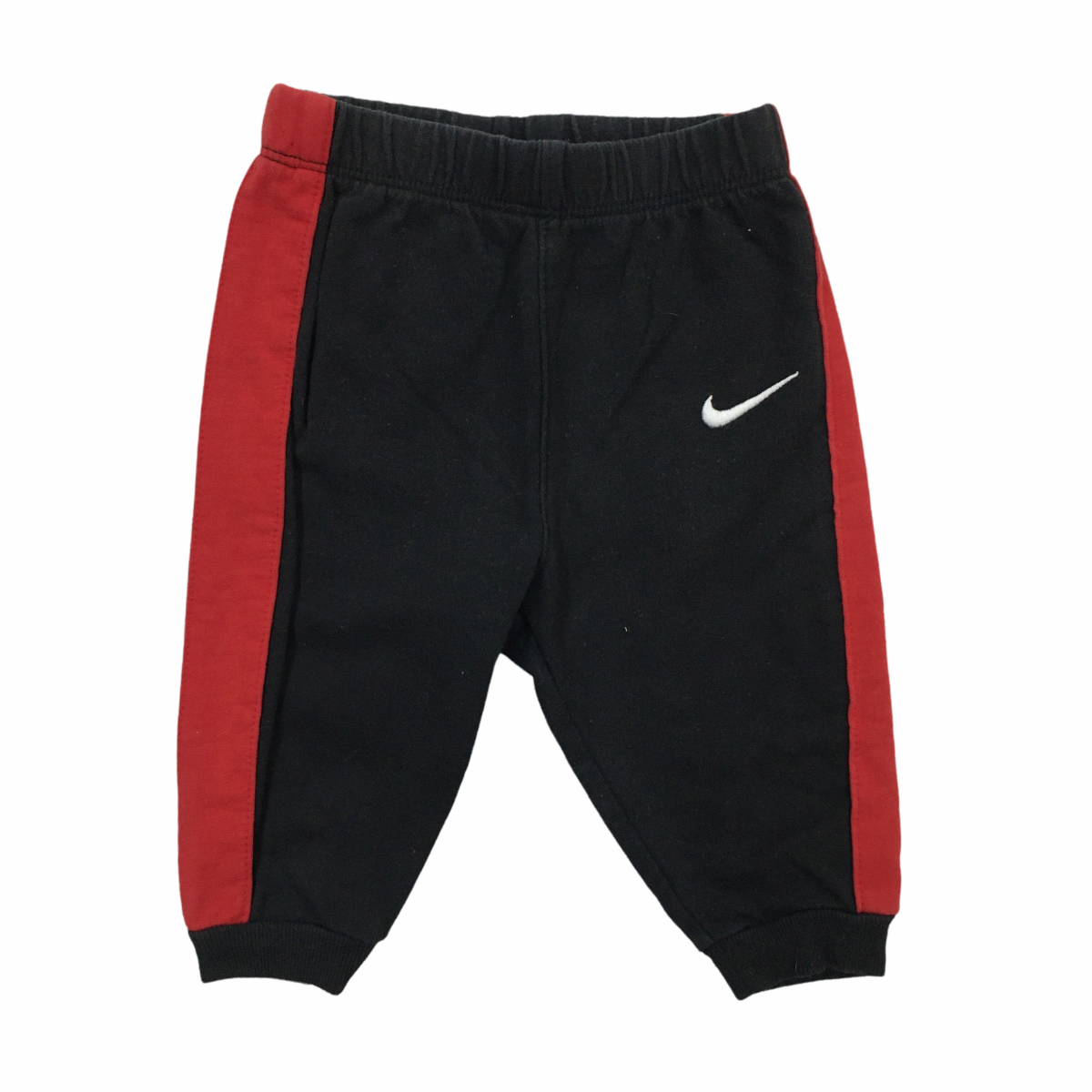 Buzo Nike Negro con Laterales Rojos