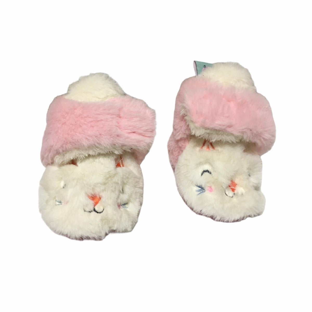 Pantuflas Blancas Diseño Gatita