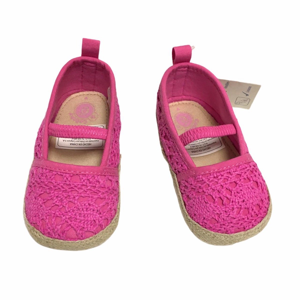 Ballerina Macramé con Banda de Yute Nuevo